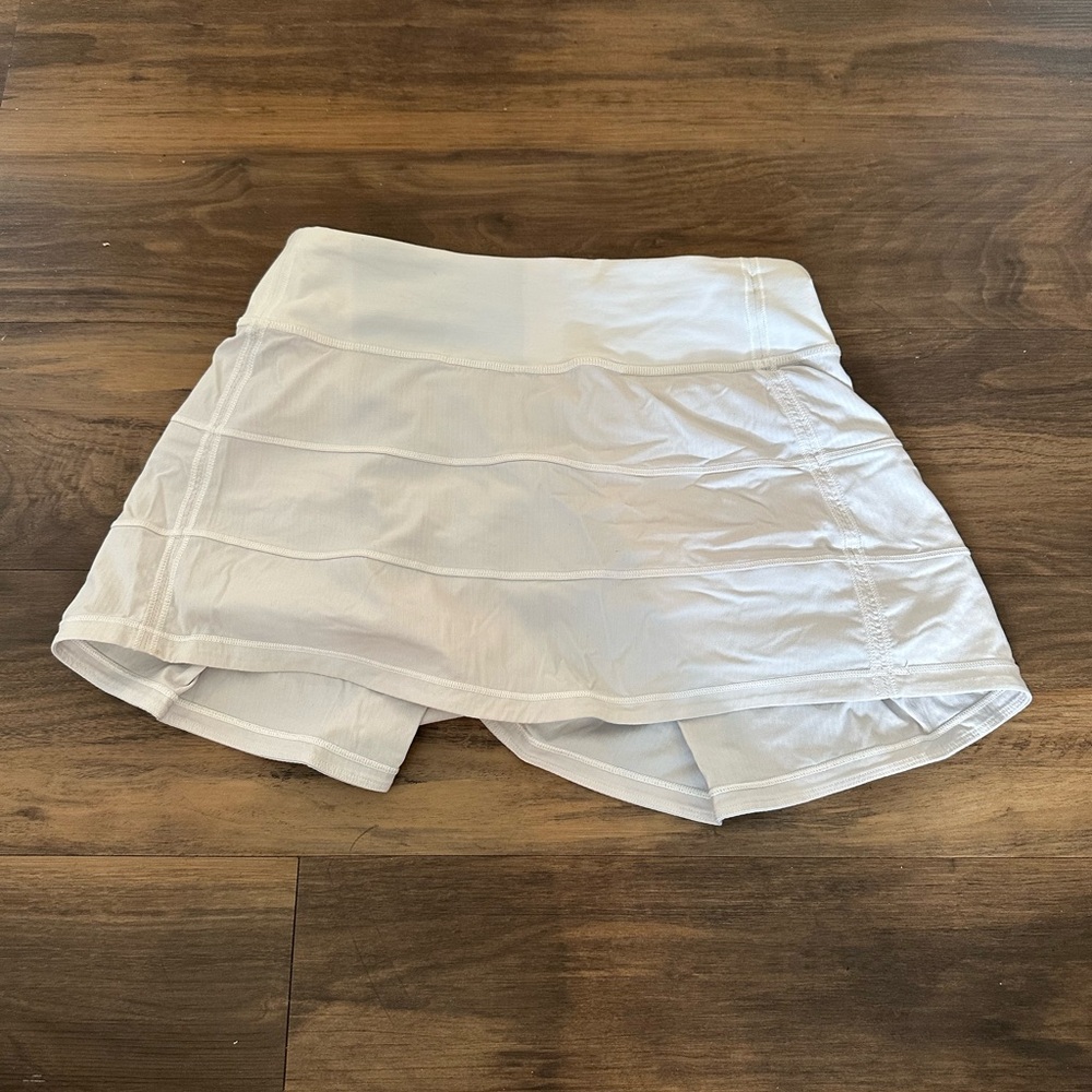 Women's White Lululemon Skirt